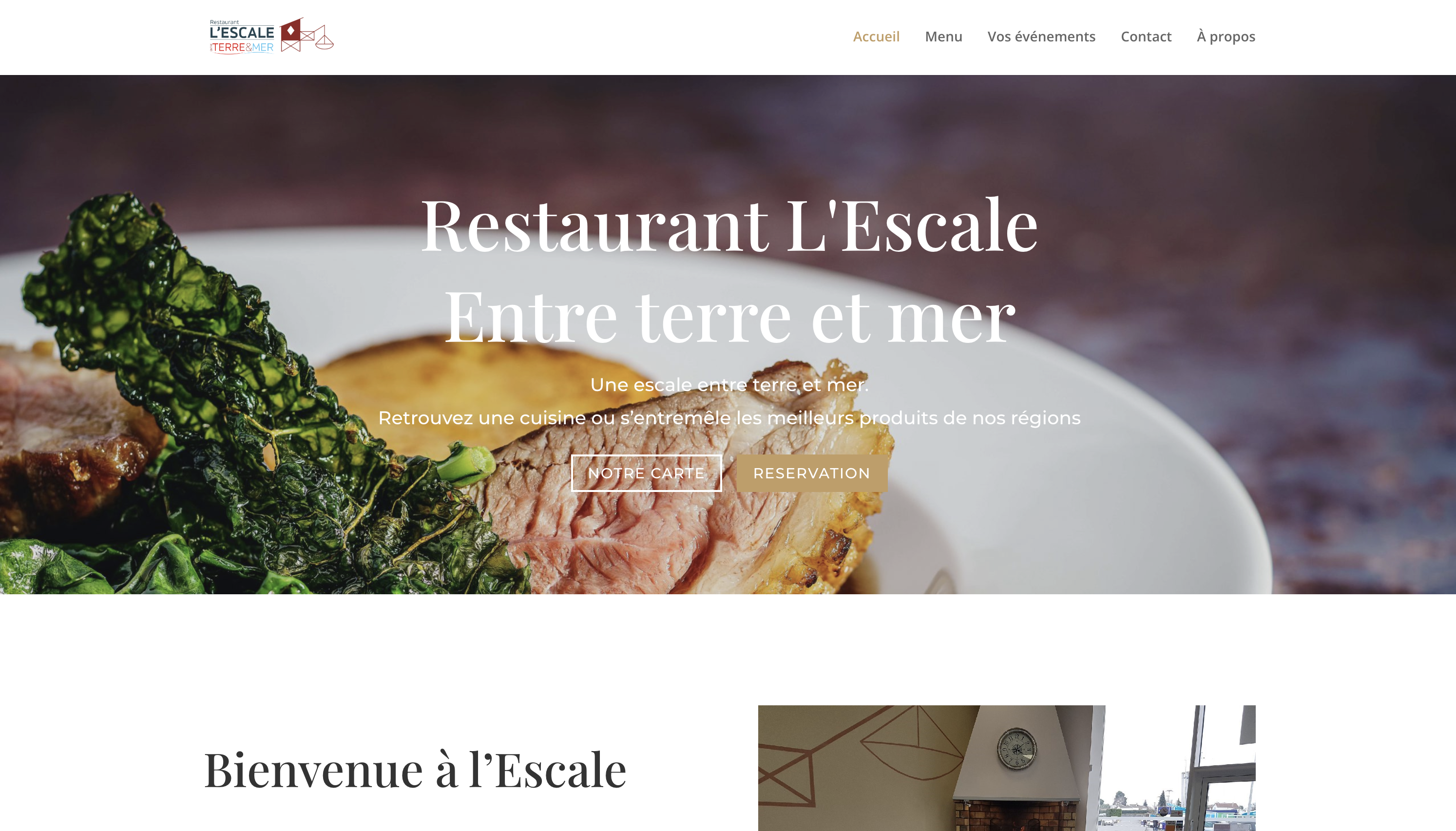 l'Escale entre terre et mer